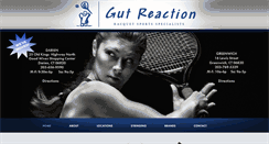 Desktop Screenshot of gutreactiontennis.net